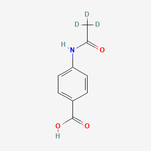 molecular formula C9H9NO3 B589730 Acedoben-d3 CAS No. 57742-39-9