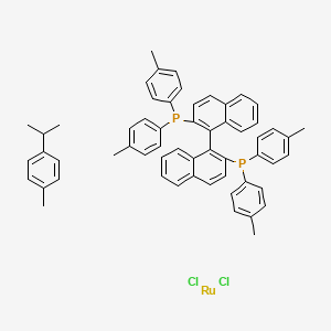 B589733 [Rucl(P-cymene)((S)-tolbinap)]CL CAS No. 131614-43-2