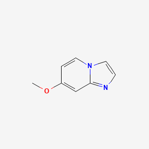 molecular formula C8H8N2O B589736 7-Methoxyimidazo[1,2-a]pyridine CAS No. 342613-71-2