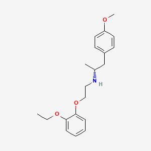 (2R)-N-[2-(2-Ethoxyphenoxy)ethyl]-1-(4-methoxyphenyl)propan-2-amine