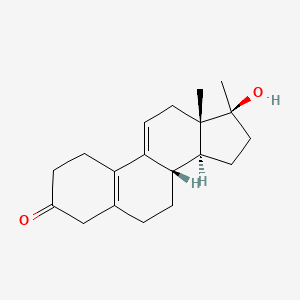 (17beta)-17-Hydroxy-17-methylestra-5(10),9(11)-dien-3-one