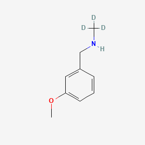 3-Methoxy-N-methylbenzylamine-d3
