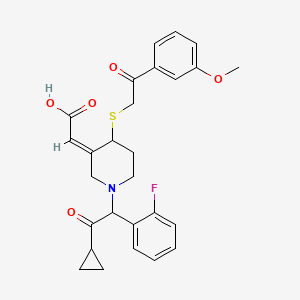 molecular formula C27H28FNO5S B589831 trans-R-138727MP CAS No. 929211-64-3
