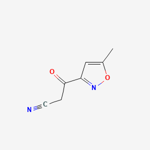 3-(5-Methylisoxazol-3-yl)-3-oxopropanenitrile