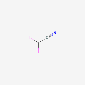 molecular formula C2HI2N B589860 Diiodoacetonitrile CAS No. 959961-04-7