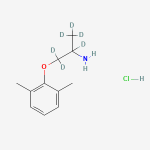 molecular formula C11H18ClNO B589877 Mexiletine-d6hydrochloride 