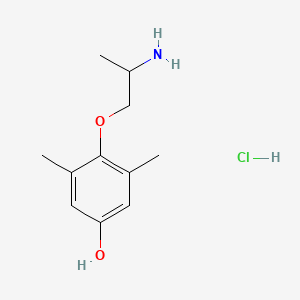 molecular formula C11H18ClNO2 B589882 4-Hydroxy Mexiletine CAS No. 123363-66-6