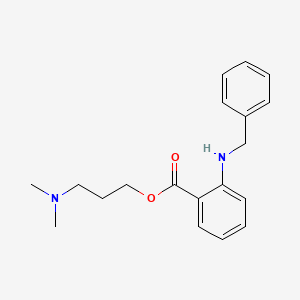 molecular formula C19H24N2O2 B589885 3-(Dimethylamino)propyl 2-(benzylamino)benzoate CAS No. 87453-76-7