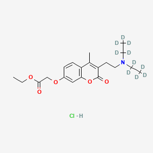 B589891 Chromonar-d10 Hydrochloride CAS No. 1329793-71-6