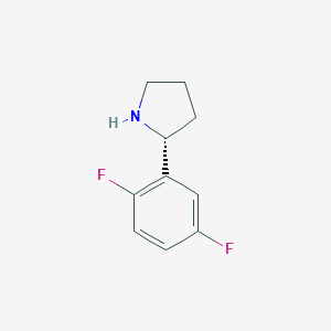 (2R)-2-(2,5-difluorophenyl)pyrrolidine