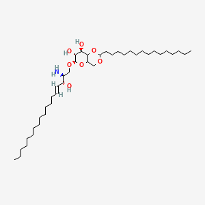 molecular formula C40H77NO7 B589934 Plasmalopsychosine B CAS No. 142506-75-0