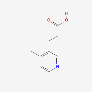 molecular formula C9H11NO2 B589939 3-(4-Methylpyridin-3-yl)propanoic acid CAS No. 129483-51-8