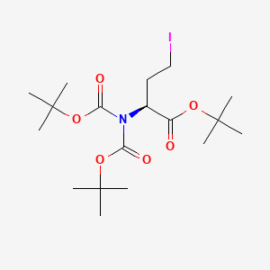 (S)-2-Di(tert-butyloxycarbonyl)amino-4-iodo-butanoic Acid tert-Butyl Ester