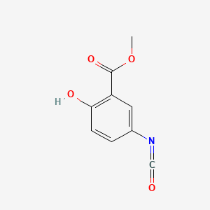 molecular formula C9H7NO4 B589970 Methyl 2-hydroxy-5-isocyanatobenzoate CAS No. 150129-34-3