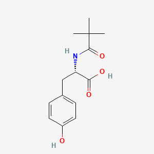 N-(2,2-Dimethylpropanoyl)-L-tyrosine
