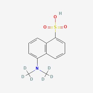 molecular formula C12H13NO3S B590000 Dansyl Acid-d6 