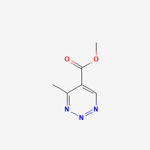 Methyl 4-methyl-1,2,3-triazine-5-carboxylate