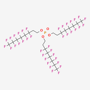 molecular formula C24H12F39O4P B590016 Tris[2-(perfluorohexyl)ethyl] Phosphate CAS No. 165325-62-2