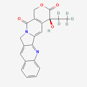 molecular formula C20H16N2O4 B590032 (S)-(+)-Camptothecin-d5 