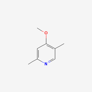 molecular formula C8H11NO B590085 4-Methoxy-2,5-dimethylpyridine CAS No. 155919-10-1