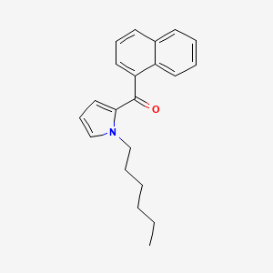 molecular formula C21H23NO B590091 JWH-0312'-Isomer CAS No. 1797106-18-3