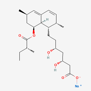 molecular formula C24H37NaO6 B590146 Epi Lovastatin Hydroxy Acid Sodium Salt CAS No. 101400-30-0