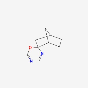 Spiro[1,3,5-oxadiazine-2,2'-bicyclo[2.2.1]heptane]