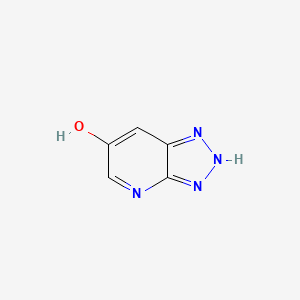 molecular formula C5H4N4O B590170 1H-[1,2,3]triazolo[4,5-b]pyridin-6-ol CAS No. 137326-91-1