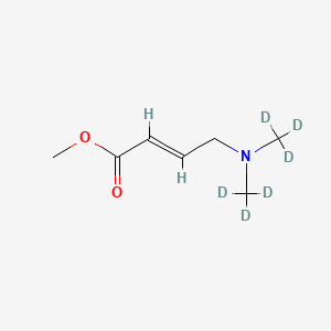 trans 4-Dimethylaminocrotonic Acid-d6 Methyl Ester