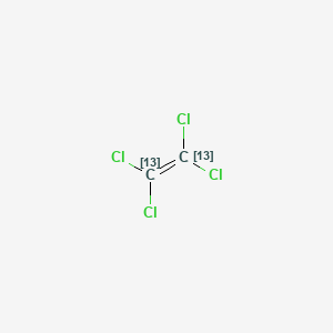 molecular formula C2Cl4 B590213 Tetrachloroethylene-13C2 CAS No. 32488-49-6