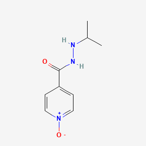 molecular formula C9H13N3O2 B590220 1-oxido-N'-propan-2-ylpyridin-1-ium-4-carbohydrazide CAS No. 36781-38-1