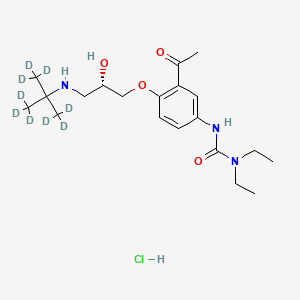 (S)-(-)-Celiprolol-d9 Hydrochloride