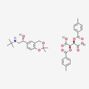 1,3-O-Isopropylidene (R)-Albuterol (2S,3S)-Di-O-toluoyl Tartrate Salt