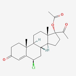 6beta-Chloro-17-acetoxyprogesterone