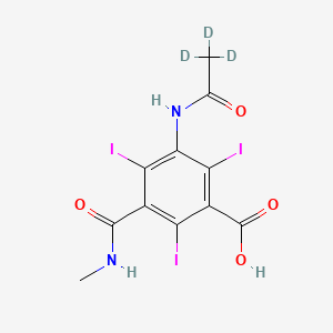 molecular formula C11H9I3N2O4 B590361 Iotalamic acid-d3 
