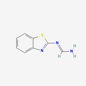 N-1,3-Benzothiazol-2-ylimidoformamide