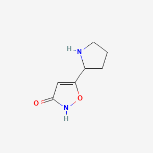 5-(Pyrrolidin-2-yl)isoxazol-3(2H)-one