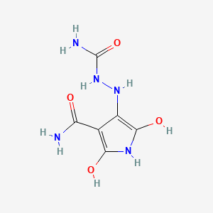 4-[2-(Aminocarbonyl)hydrazinyl]-2,5-dihydroxy-1H-pyrrole-3-carboxamide