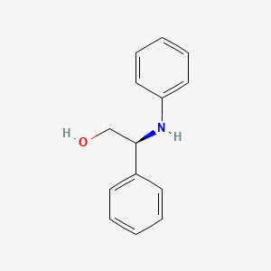 (S)-2-Phenyl-2-phenylamino-ethanol
