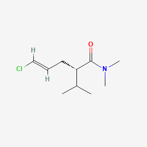 (2S,4E)-5-Chloro-N,N-dimethyl-2-(1-methylethyl)-4-pentenamide