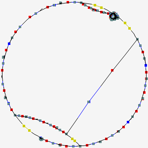 molecular formula C291H458N96O100S13 B590482 Kistrin CAS No. 127829-86-1