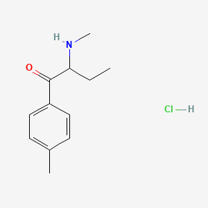 2-(Methylamino)-1-(4-methylphenyl)butan-1-one;hydrochloride