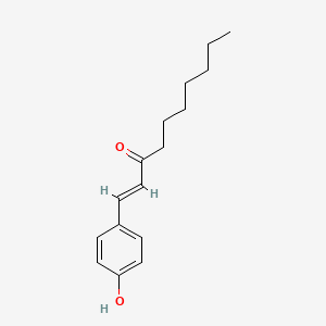 (E)-1-(4-Hydroxyphenyl)dec-1-en-3-one