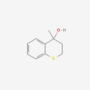 molecular formula C10H12OS B590539 4-(Methyl)thiochroman-4-ol CAS No. 79454-13-0