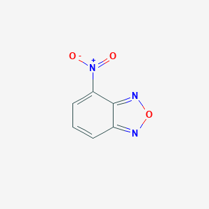 molecular formula C6H3N3O3 B059055 4-Nitro-2,1,3-benzoxadiazole CAS No. 16322-19-3