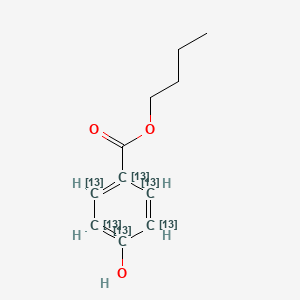 molecular formula C11H14O3 B590557 Butylparaben-13C6 CAS No. 1416711-53-9