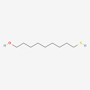 molecular formula C9H20OS B590571 9-Mercapto-1-nonanol CAS No. 131215-92-4