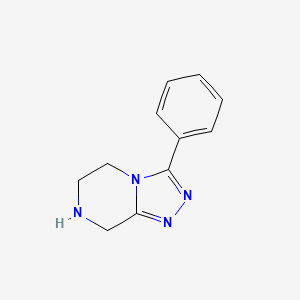 3-Phenyl-5,6,7,8-tetrahydro-[1,2,4]triazolo[4,3-a]pyrazine