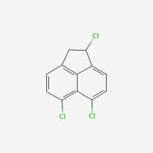 molecular formula C12H7Cl3 B590590 1,5,6-Trichloroacenaphthene CAS No. 84944-90-1