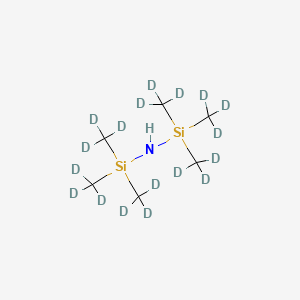 molecular formula C6H19NSi2 B590663 Hexamethyl-D18-disilazane CAS No. 136068-19-4